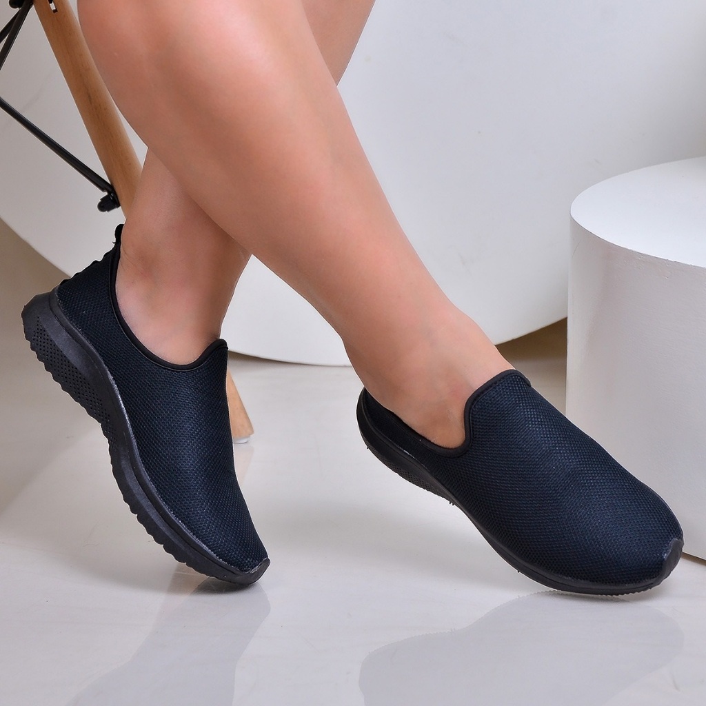 Tênis Meia Feminino Calce Fácil Botinha Ortopédico Esportivo Sneaker Slip On Casual Confortável Academia em Oferta na Shopee