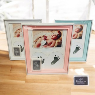 Porta Retrato Quarto Bebê Pezinho Mãozinha Carimbo Quadro Recém Nascido Pet em Oferta na Shopee