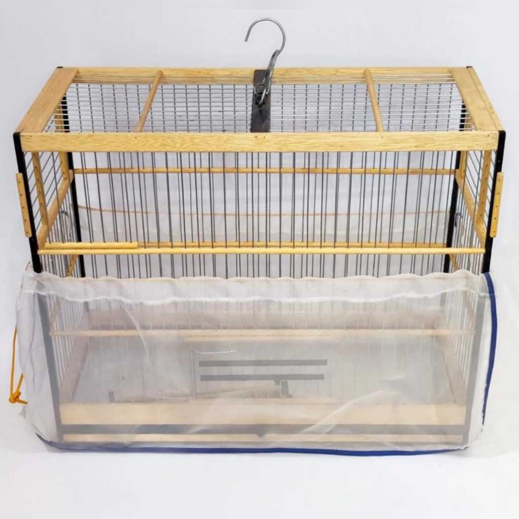 Forro Voal Fundo de Gaiola C/ Regulador com trava