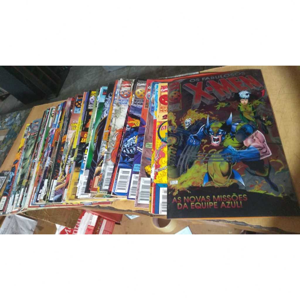 HQ: Fabulosos X-Men, Os /Abril 1 ao 55 Completo [Venda só do Lote Completo]
