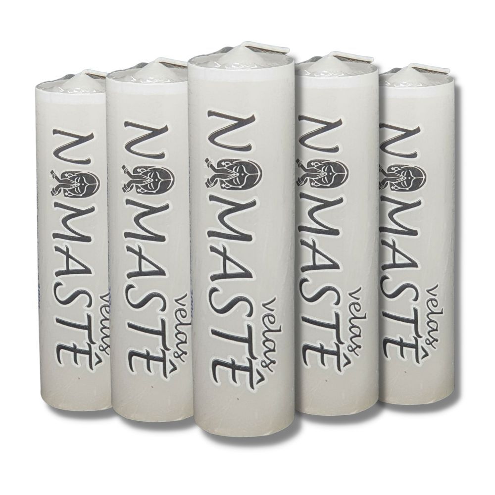 10 VELAS VOTIVAS 200 GRAMAS BRANCA (CONHECIDA COMO 7 DIAS)