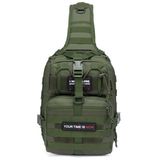 Mochila De Ombro Transversal Militar Saco Tático Reforçado em Oferta na Shopee