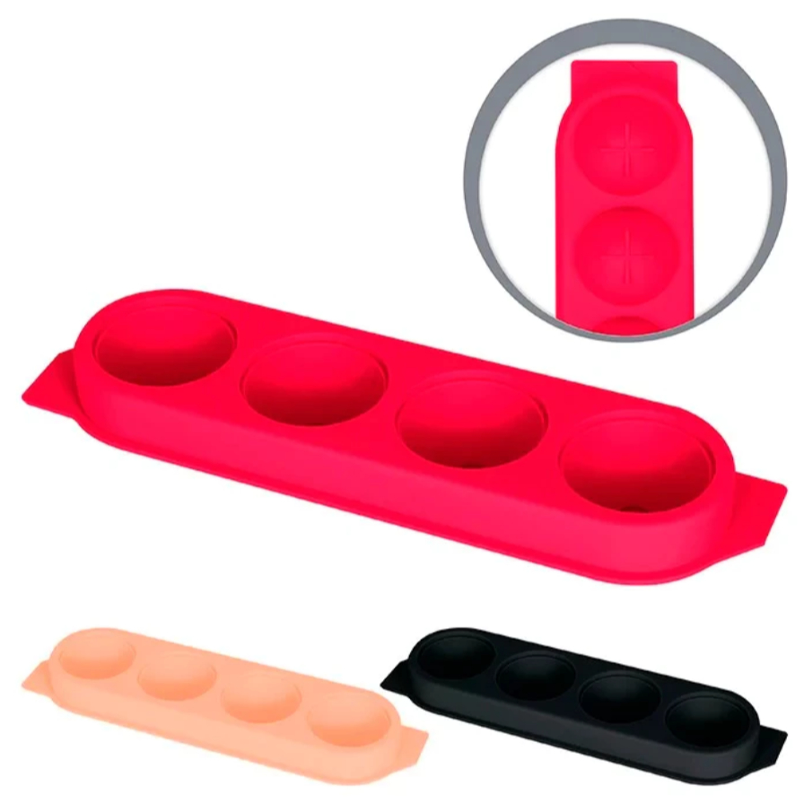 Forma de gelo em silicone Formato em Esfera - Bola Grande elegante de GELO