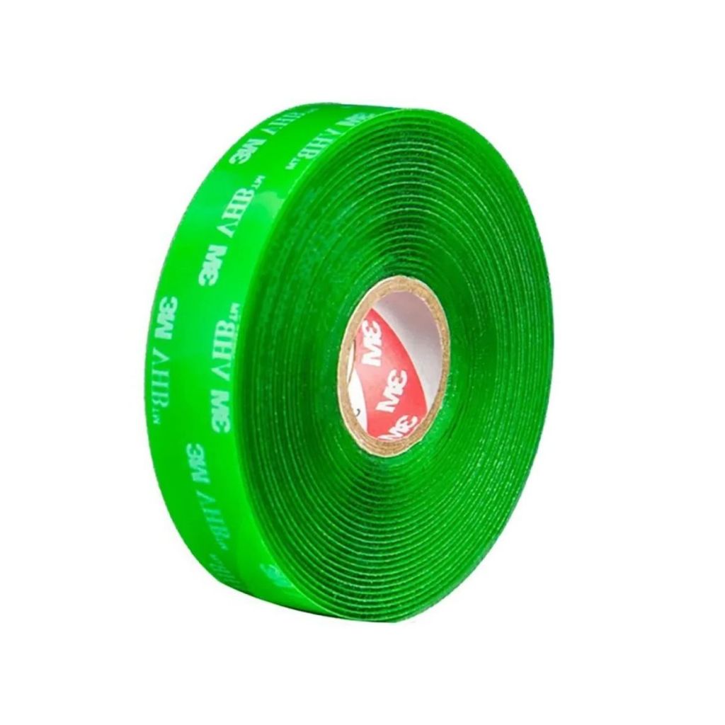 Fita Dupla Face 3M - 9,5mm Fina Original 3M - Adesiva Fixa Extra Forte Transparente - VHB Multiuso