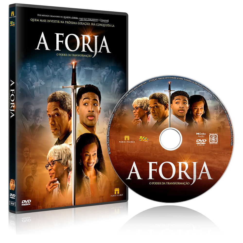 DVD A Forja O Poder da Transformação Dublado e Legendado (2024) - Alta Qualidade *PROMOÇÃO*