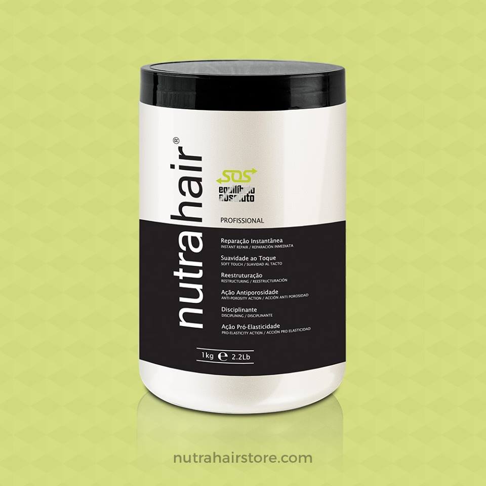 Máscara Sos Equilíbrio Absoluto 1kg Nutra Hair