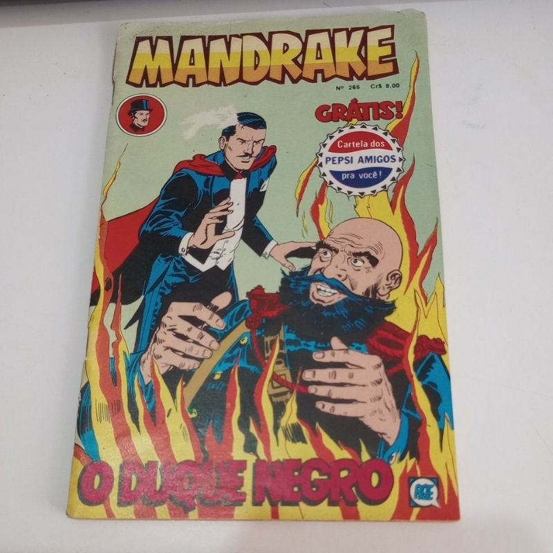 Gibi HQ Mandrake n° 266 - O Duque Negro