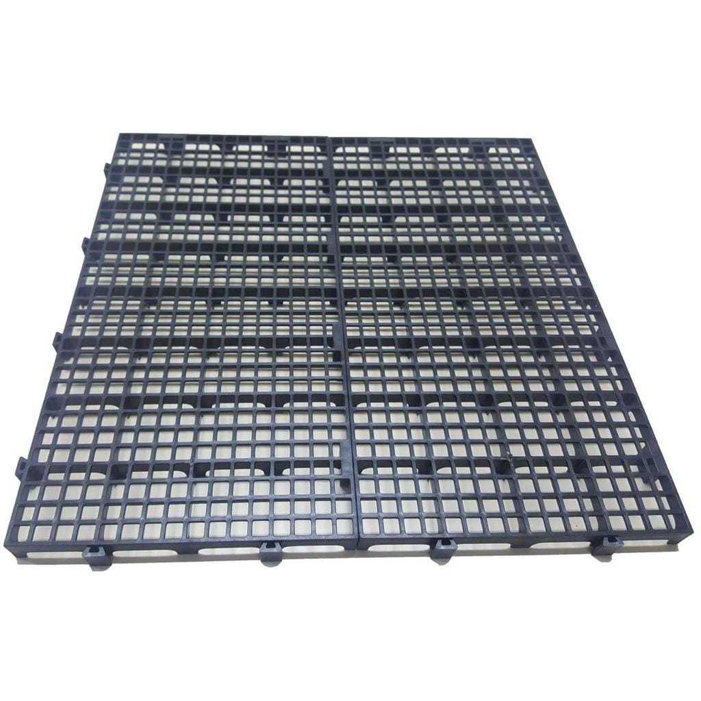 Kit Pisos Plástico Preto Estrado Pallet Palete Piso 50x25cm em Oferta na Shopee