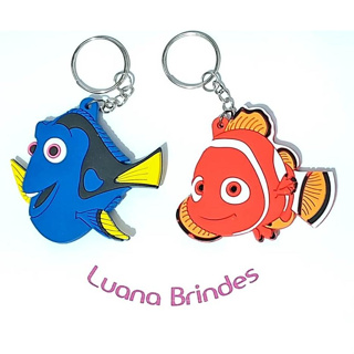 Chaveiro Procurando Nemo Emborrachado Pacotes Com 2, com 4 ou 6 Unidades em Oferta na Shopee