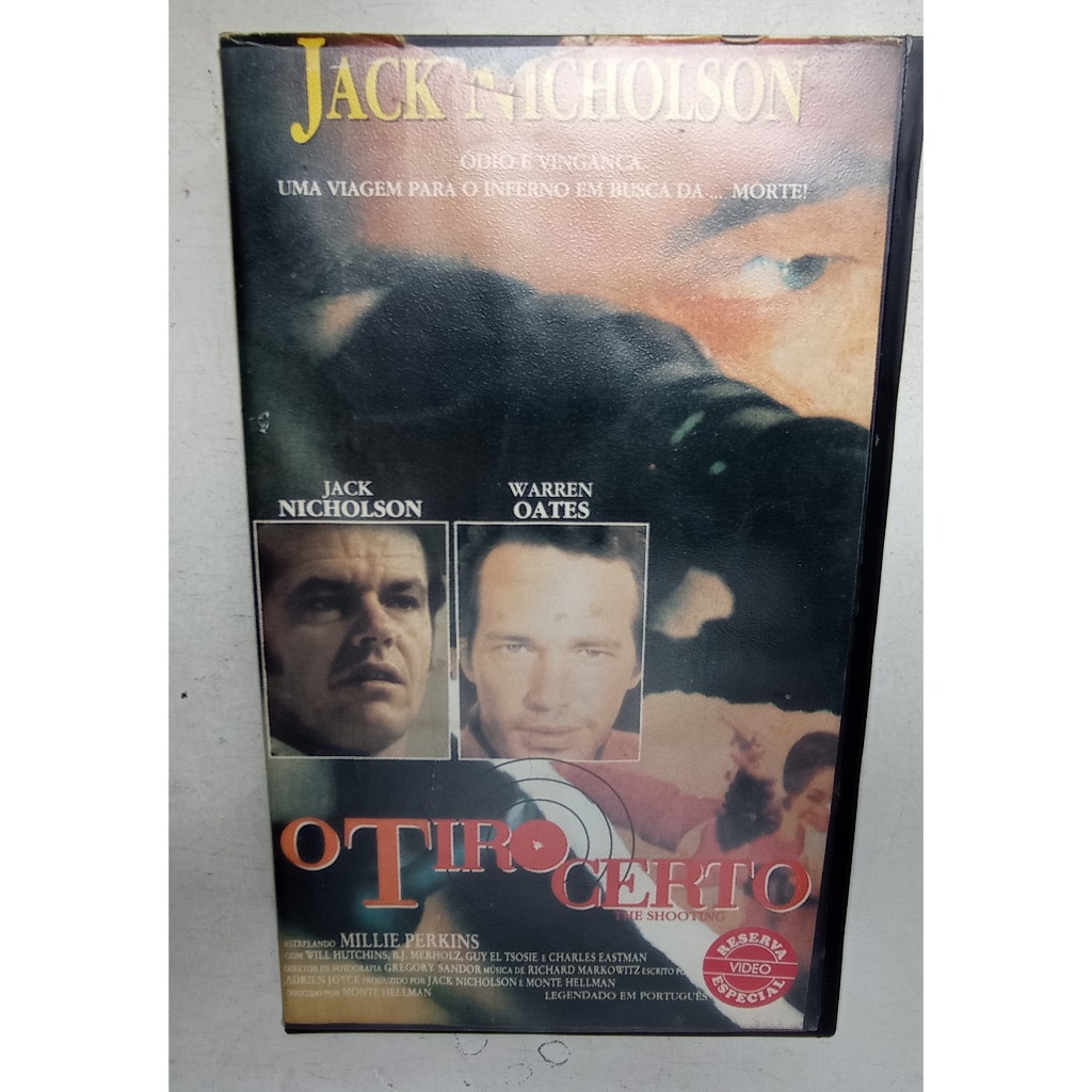 Filme Vhs - O Tiro Certo (The Shooting) - 1971 #1