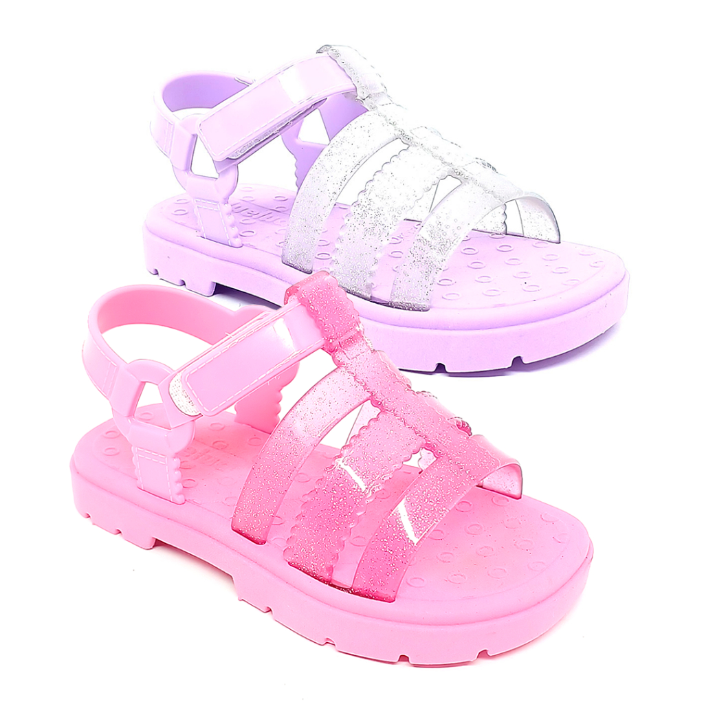 Sandalia Menina Baby July Luelua 132000 - Baby & Kids Fashion