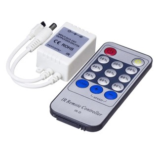 Dimmer para Fita LED Branco quente/Branco Frio com Controle 14 teclas