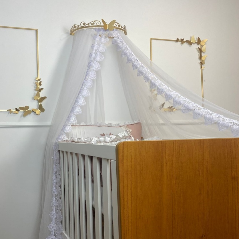 Dossel  galhos borboleta mosquiteiro microtule