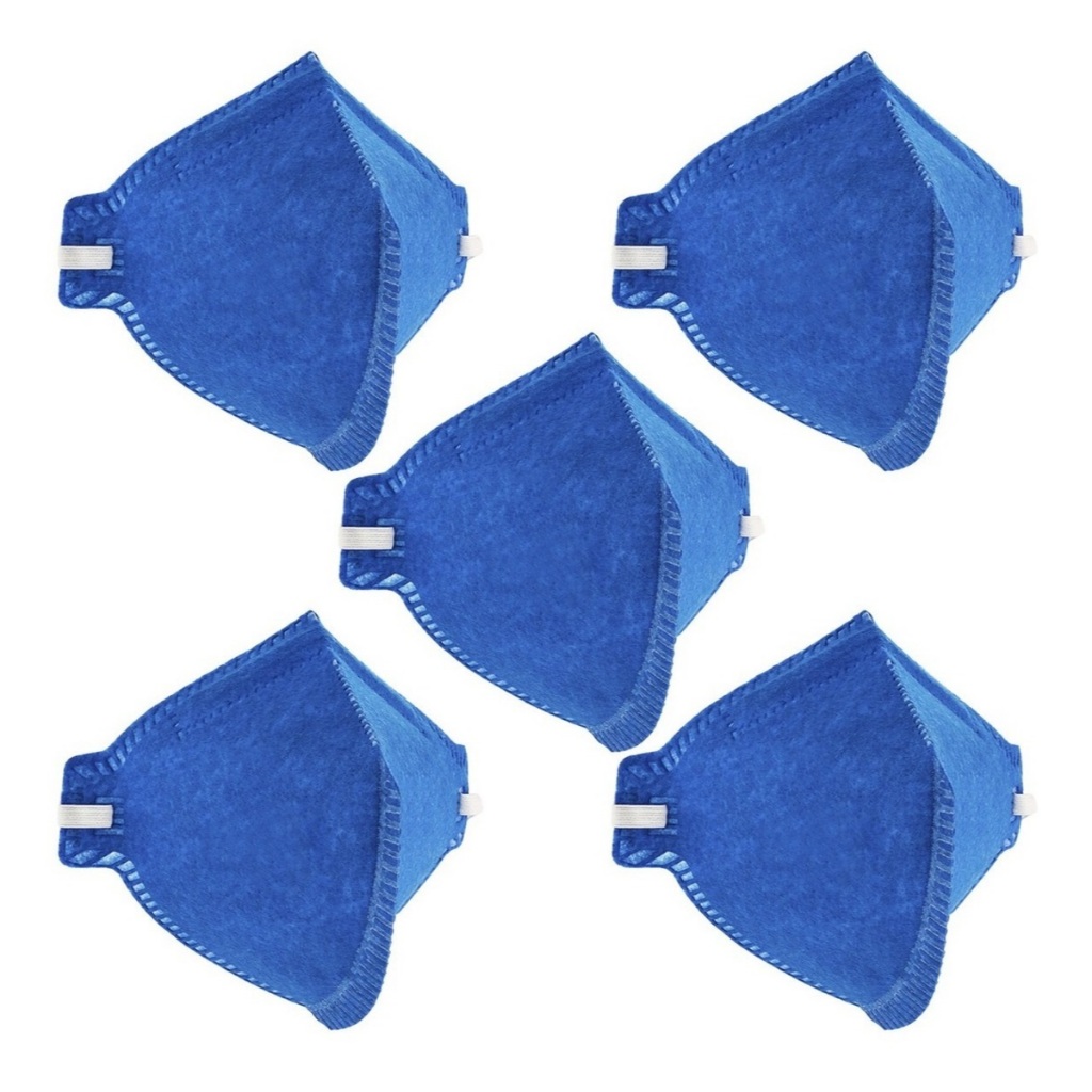 20 Máscaras c/Filtro PFF2 Para Proteção Respiratória contra Partículas