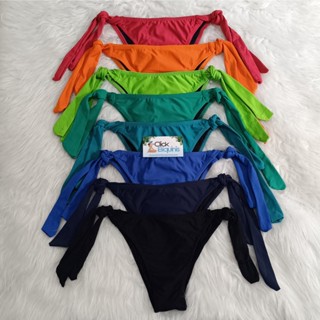 Biquíni calcinha de amarrar dos lados (avulsa) - Click Biquínis em Oferta na Shopee