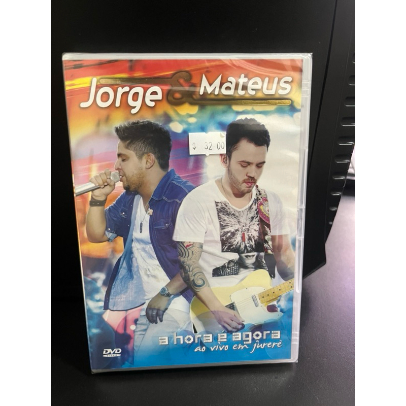 DVD JORGE E MATEUS A HORA É AGORA ( Original Lacrado no Plástico )