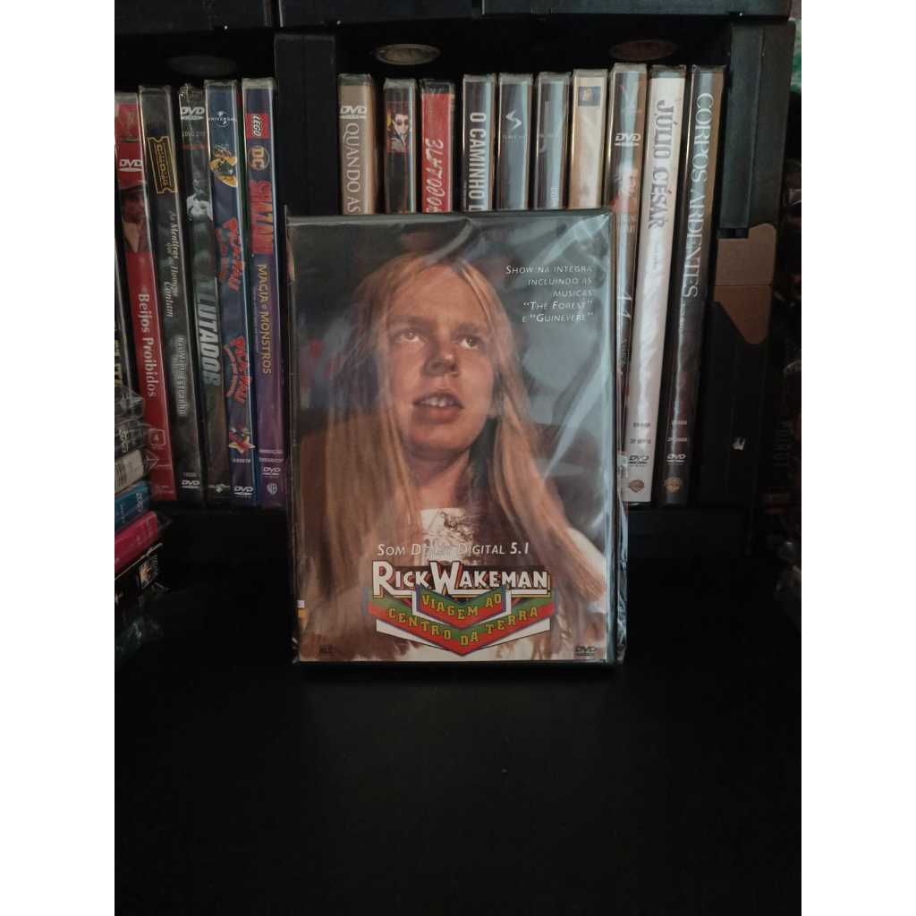 DVD RICK WAKEMAN - VIAGEM AO CENTRO DA TERRA