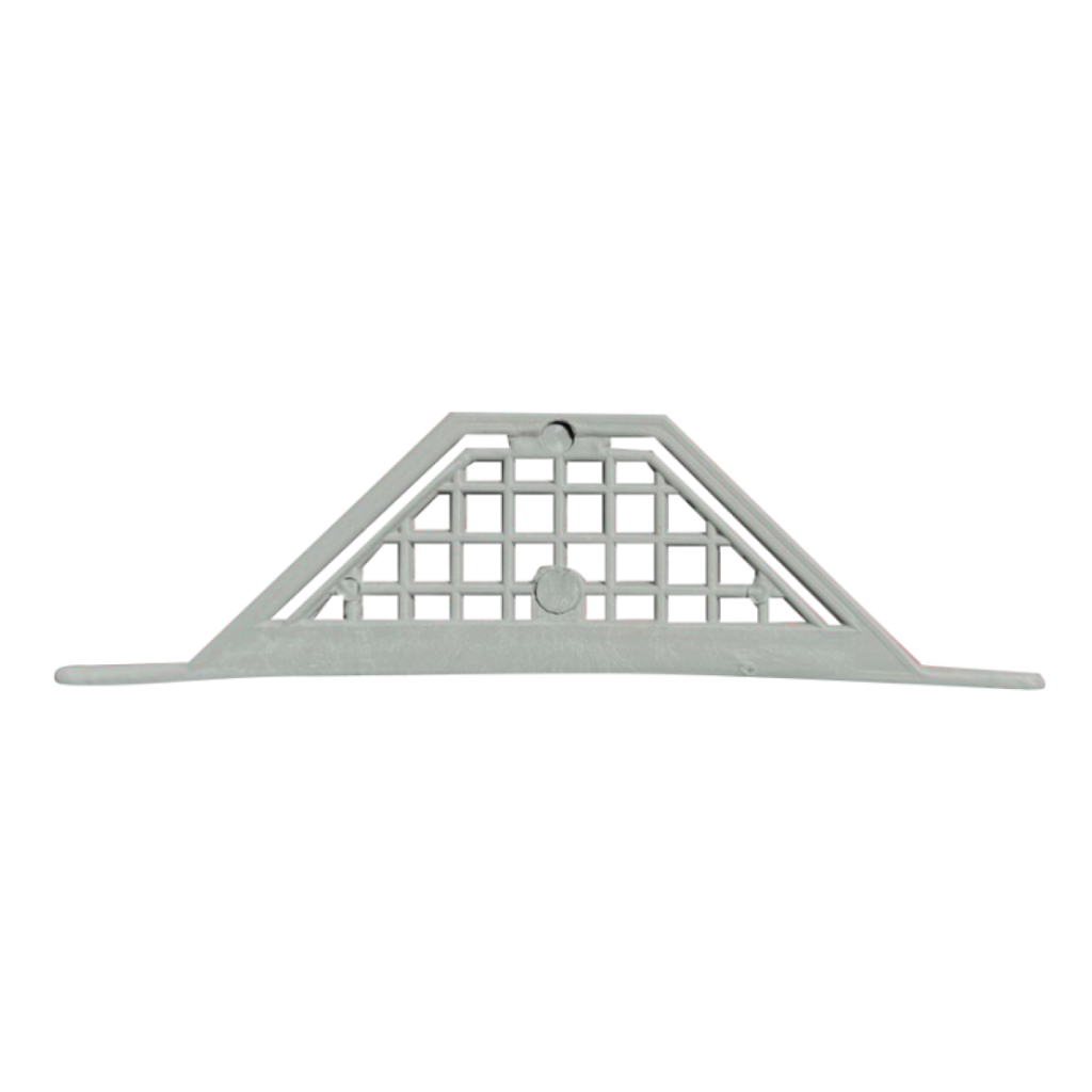 Kit Com 100 Peças Passarinheira Grade Ventilada Telha T40 Zinco