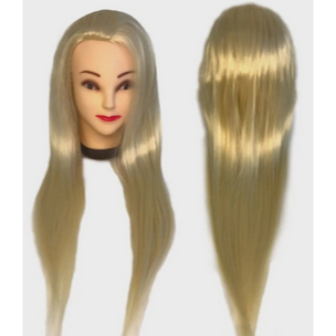 Cabeça De Boneca Organica Loira 65 Cm