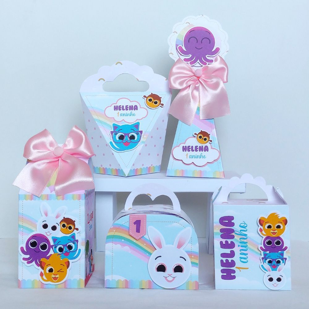 Kit Personalizado para lembrancinha Bolofofos Menina/ Lembrancinha Personalizada para aniversário infantil bolofofos