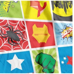 TNT Estampado Heróis