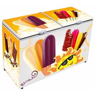 adesivos personalizados para freezer de picolé 150cm x 80cm SEM TRASEIRA em Oferta na Shopee