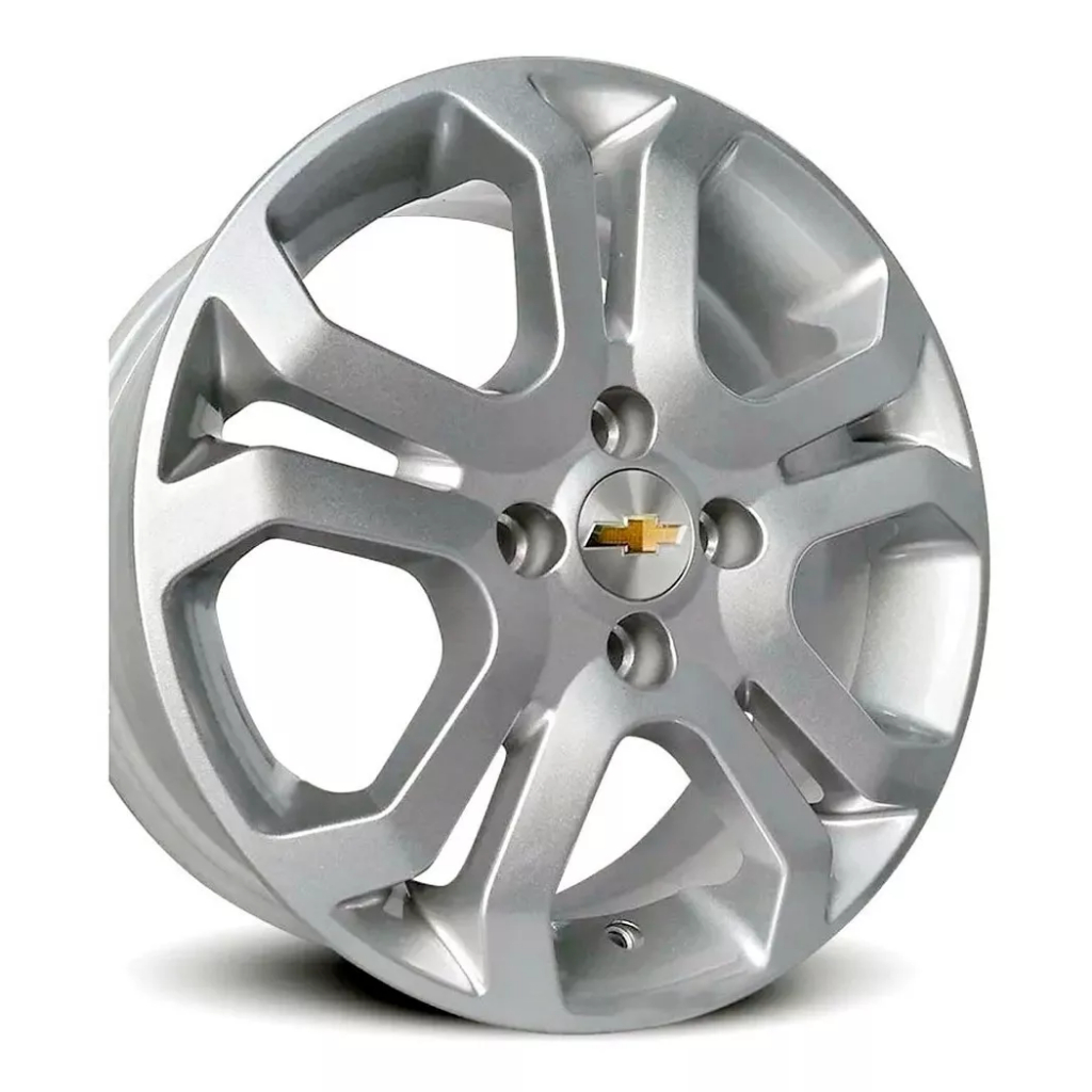 Kit 4 Rodas Aro 13 4x100 GM Classic Vectra elegance Prata Krmai R4