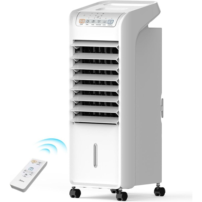 Climatizador De Ar Midea Akaf2 Com Controle Remoto Cor Branco