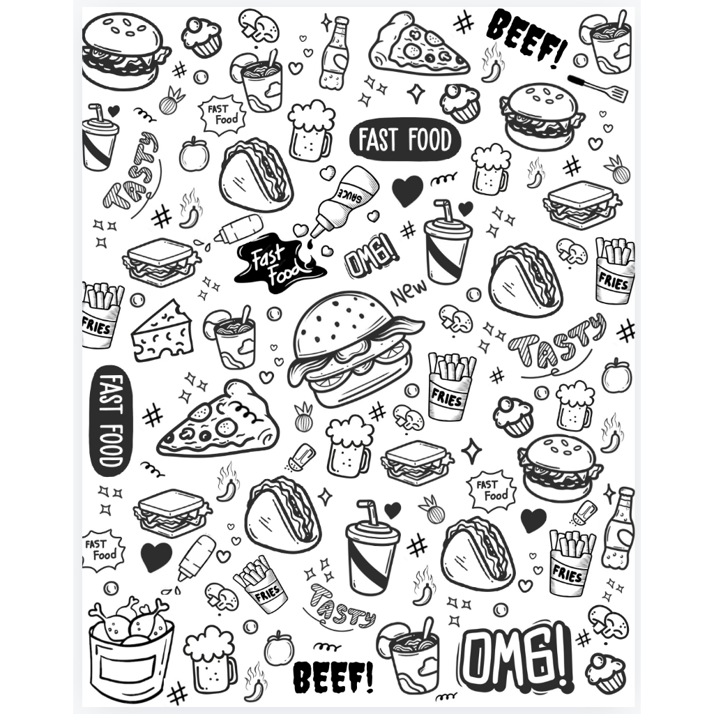 Papel Acoplado 30x38 Embalagem Para Lanche, Burguer, Fastfood, Hamburguer, Delivery c/ 400 Unidades