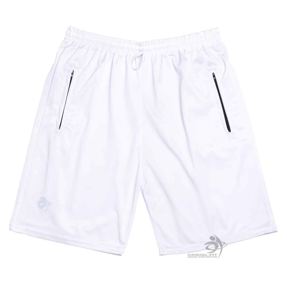 KIT 2 SHORTS (DRY-FIT) BERMUDA COM ZIPER NO BOLSO