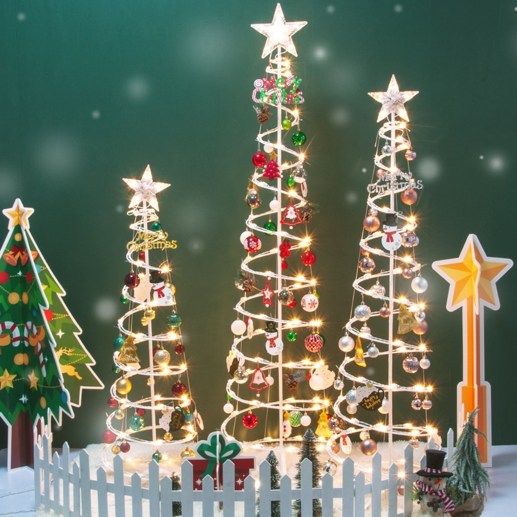 🎄 Árvore de Natal LED 1,8m Dobrável com Luzes e Enfeites – Kit Completo e Fácil Montagem — imagem 2 de 2
