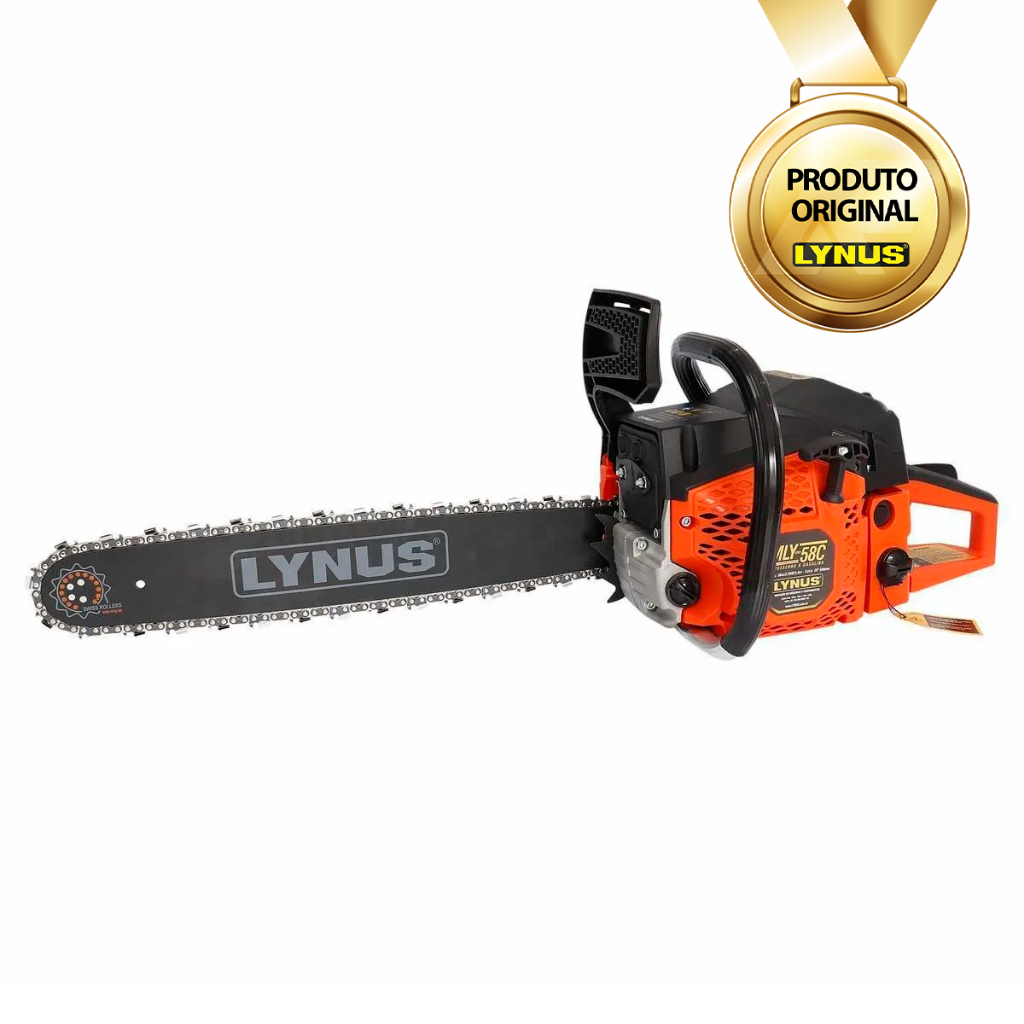Motosserra Lynus à gasolina 58CC