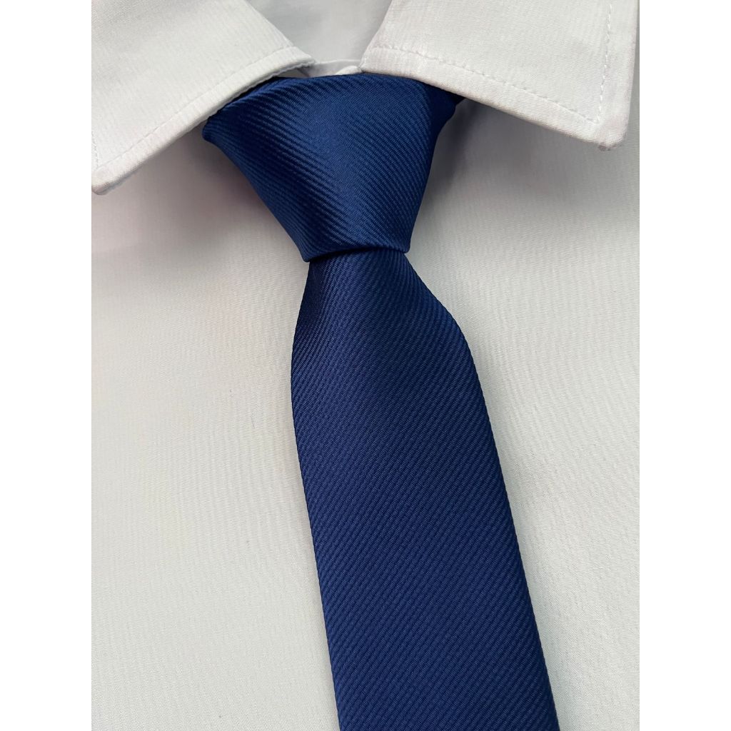 Gravata Azul Marinho Riscada Para Eventos