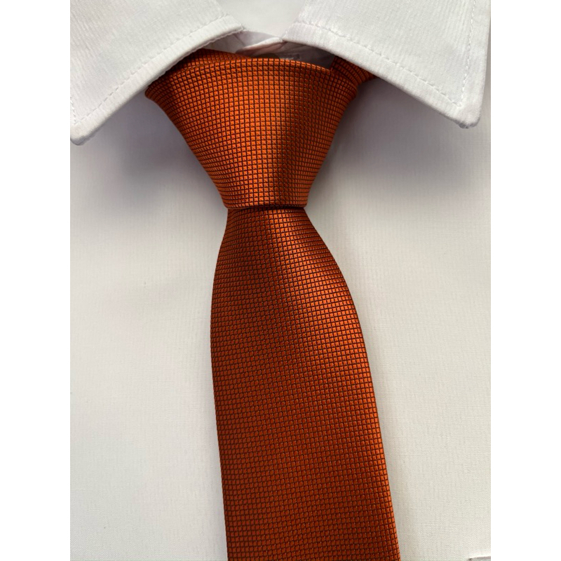 Gravata Slim Terracota