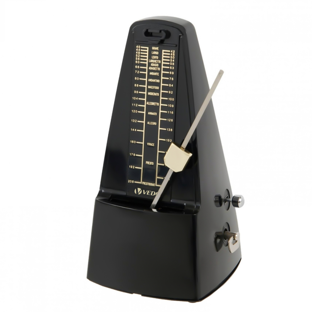 Metrônomo mecânico universal padrão em material ABS para guitarra, violino, piano, baixo, bateria, instrumento musical em Oferta na Shopee