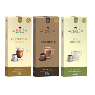 Cápsulas Nespresso Chocolate Cappuccino Café Italle 30 Unid em Oferta na Shopee