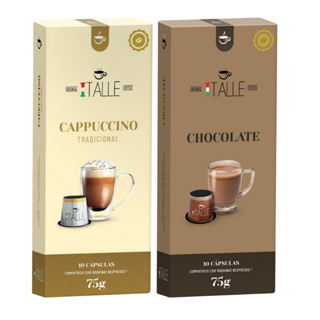 Capsulas Nespresso Chocolate Cappuccino Café Italle 20 unidades em Oferta na Shopee