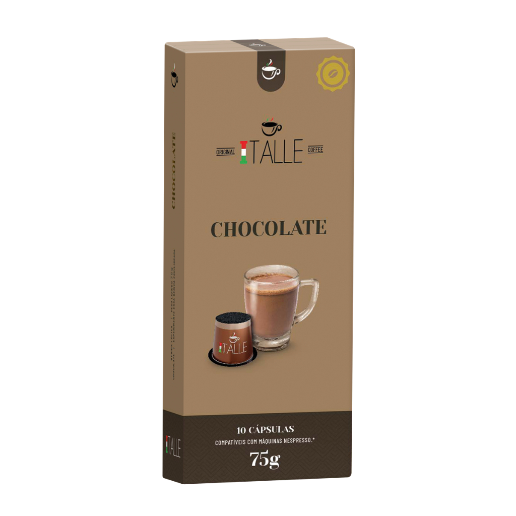 Cápsula Nespresso Chocolate Café Italle 10 Unidades em Oferta na Shopee