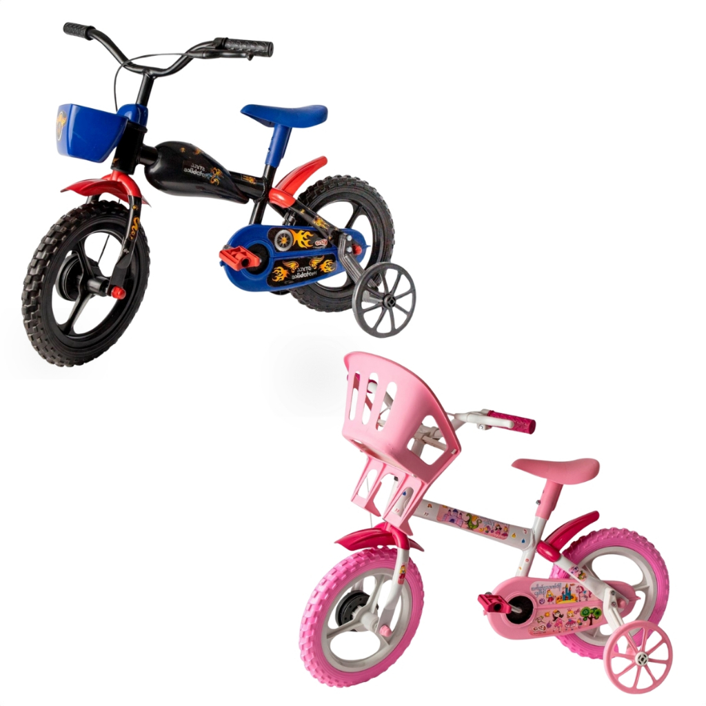 Bicicleta Infantil Menino e Menina Radical Aro 12 Moto Bike Motinho em Oferta na Shopee