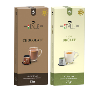 Capsulas Nespresso Chocolate Creme Brulee Café Italle 20 Unidades em Oferta na Shopee