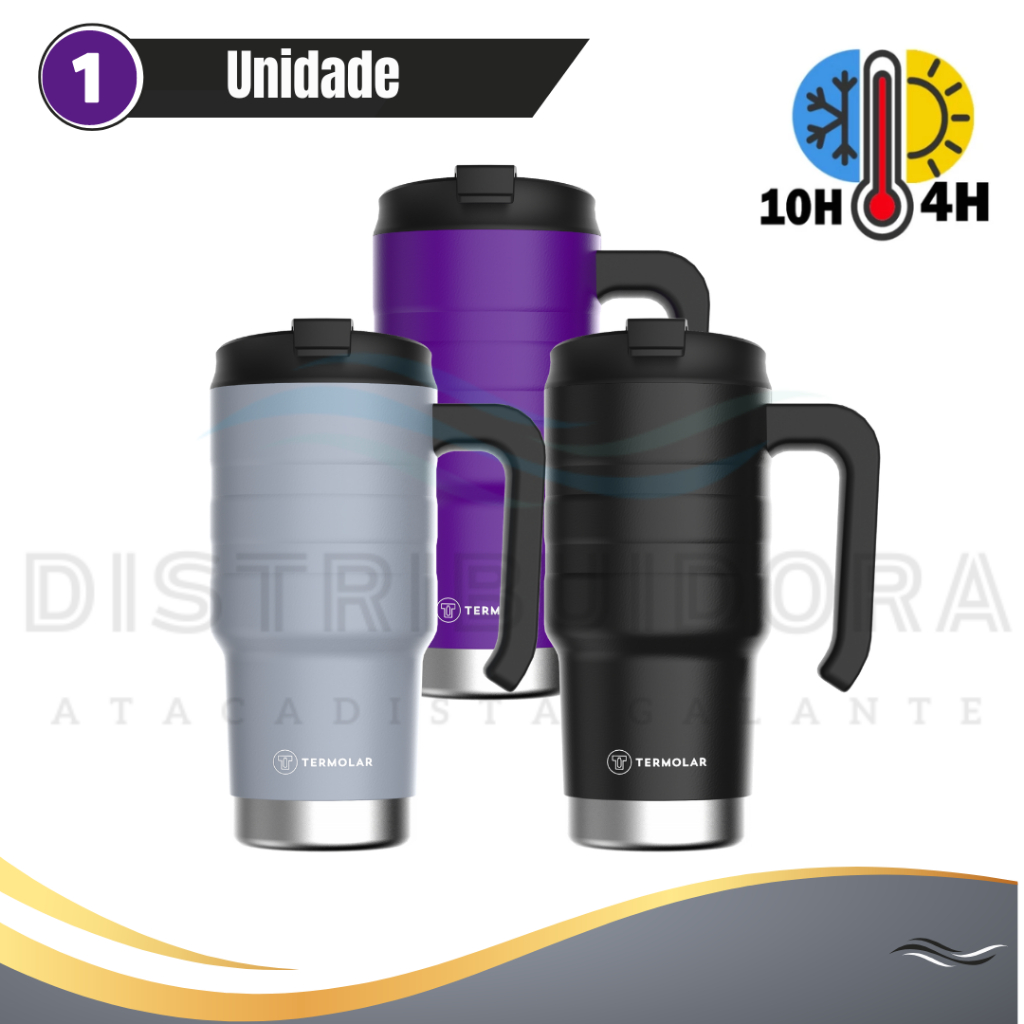 Copo Térmico Moove 590ml Acompanha Tampa - Termolar