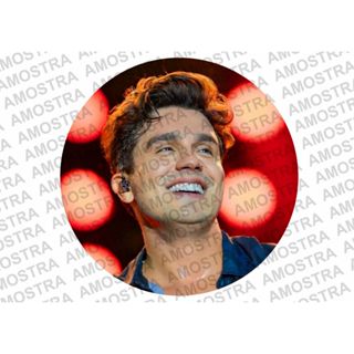 Papel Arroz para bolo - Luan Santana em Oferta na Shopee