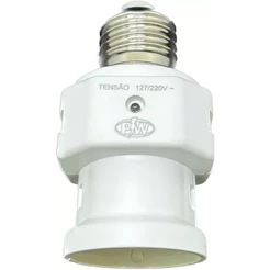 Sensor De Presença Com Fotocélula Soquete E27 BI PW