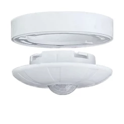Sensor de presença embutir com fotocélula 360° BI PW