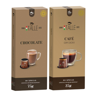 Cápsulas Chocolate Nespresso Cacau Café Italle em Oferta na Shopee