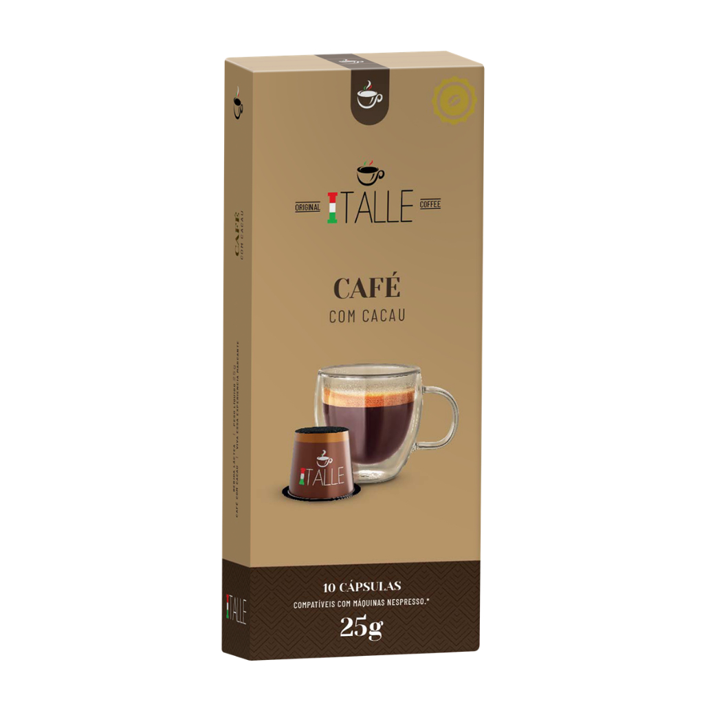 Capsulas Nespresso Café Chocolate Cacau 10 Capsulas em Oferta na Shopee