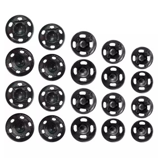 Kit Colchetes de Pressão SP426 10 Cartelas Nº0 a 4 Niquelado ou Preto para Costura em Oferta na Shopee