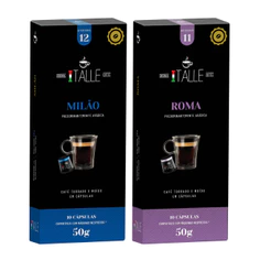 Cápsula Café Nespresso Compatível Café Italle 20 Und