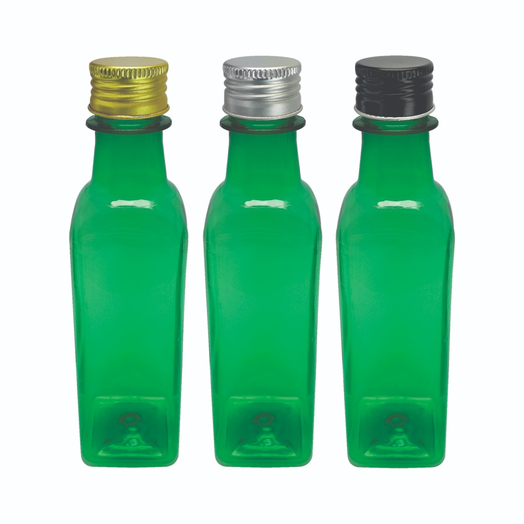103 Frasco Plástico Verde Pet 250ml Azeite Tampa L Batoque