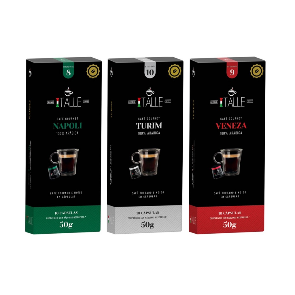 Café Cápsula Nespresso Café Italle 3 Caixas em Oferta na Shopee